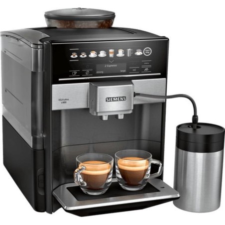Siemens EQ.6 plus s800 TE658209RW Automatisk kaffemaskine Sort